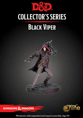 Waterdeep Dragon Heist Black Viper (1 Fig)