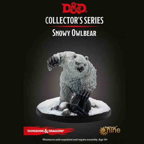 Icewind Dale: Rime of the Frostmaiden - Snowy Owlbear (1 fig)