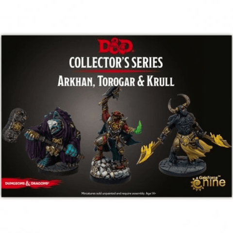 Descent into Avernus - Arkhan, Torogar & Krull (3 figs)