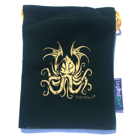 Green Cthulhu Dice Bag