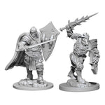 Death Knight & Helmed Horror : D&D Nolzur's Marvelous Unpainted Miniatures