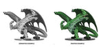 Gargantuan Green Dragon: Pathfinder Battles Deep Cuts Unpainted Miniatures