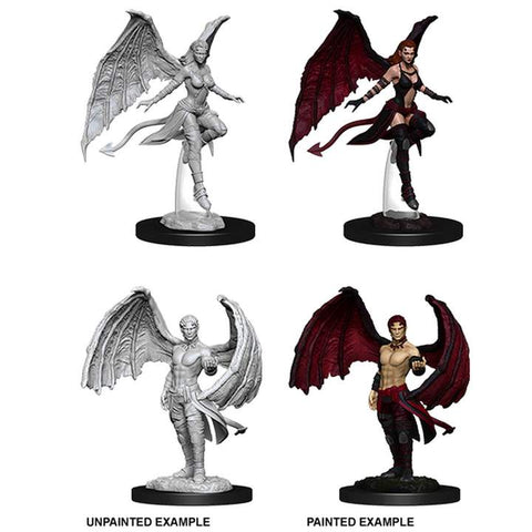 Succubus & Incubus: D&D Nolzur's Marvelous Unpainted Miniatures (W10)