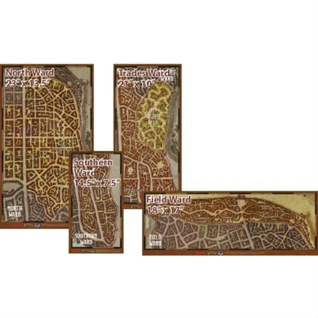 Waterdeep Alley Map Waterdeep Dragon Heist Map Set – E-Bizarre Gaming