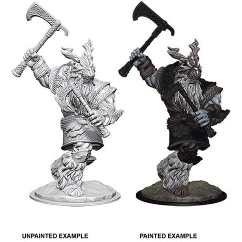 Frost Giant Male: D&D Nolzur's Marvelous Unpainted Miniatures