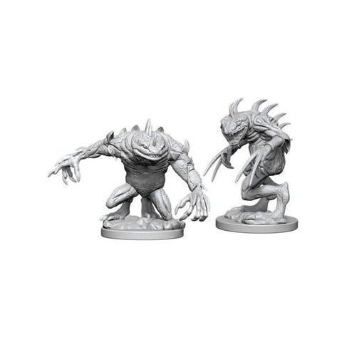 Grey Slaad & Death Slaad : D&D Nolzur's Marvelous Unpainted Miniatures