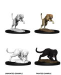 Panther & Leopard: D&D Nolzur's Marvelous Unpainted Miniatures (W6)