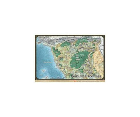 Savage Frontier Map (21" x 28")