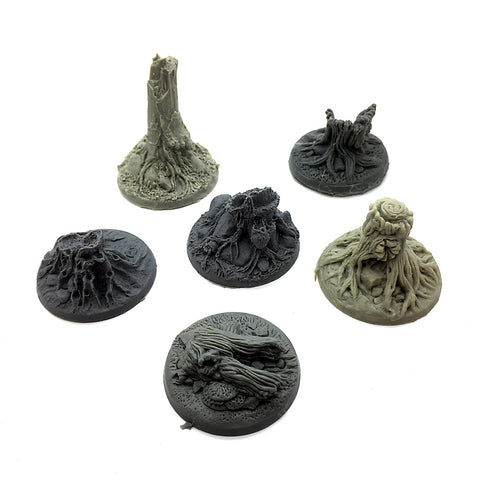 Tree stump scatter terrain