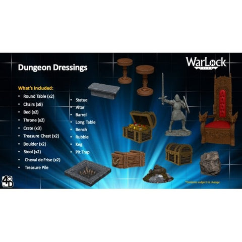 WarLock Tiles: Dungeon Dressings