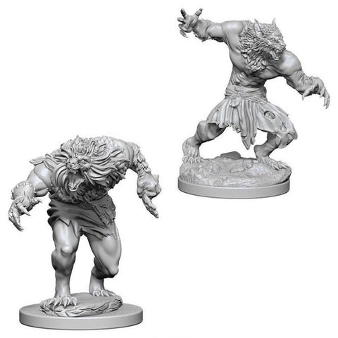 Werewolves : D&D Nolzur's Marvelous Unpainted Miniatures