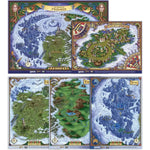 The Wild Beyond The Witchlight - Map Set (16.5"x12", 3x  12"x8.5", 11.5"x8.5")